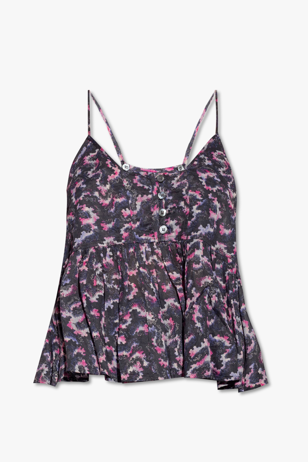 MARANT ÉTOILE ラベンダーフリルブラウス